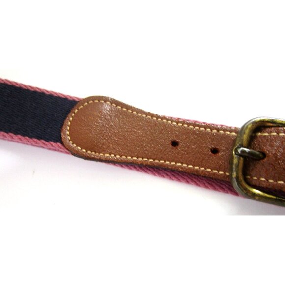GANT Genuine Leather and Fabric Belt - Boy/Teen/Child - Made in USA - 28-31" - Picture 6 of 14